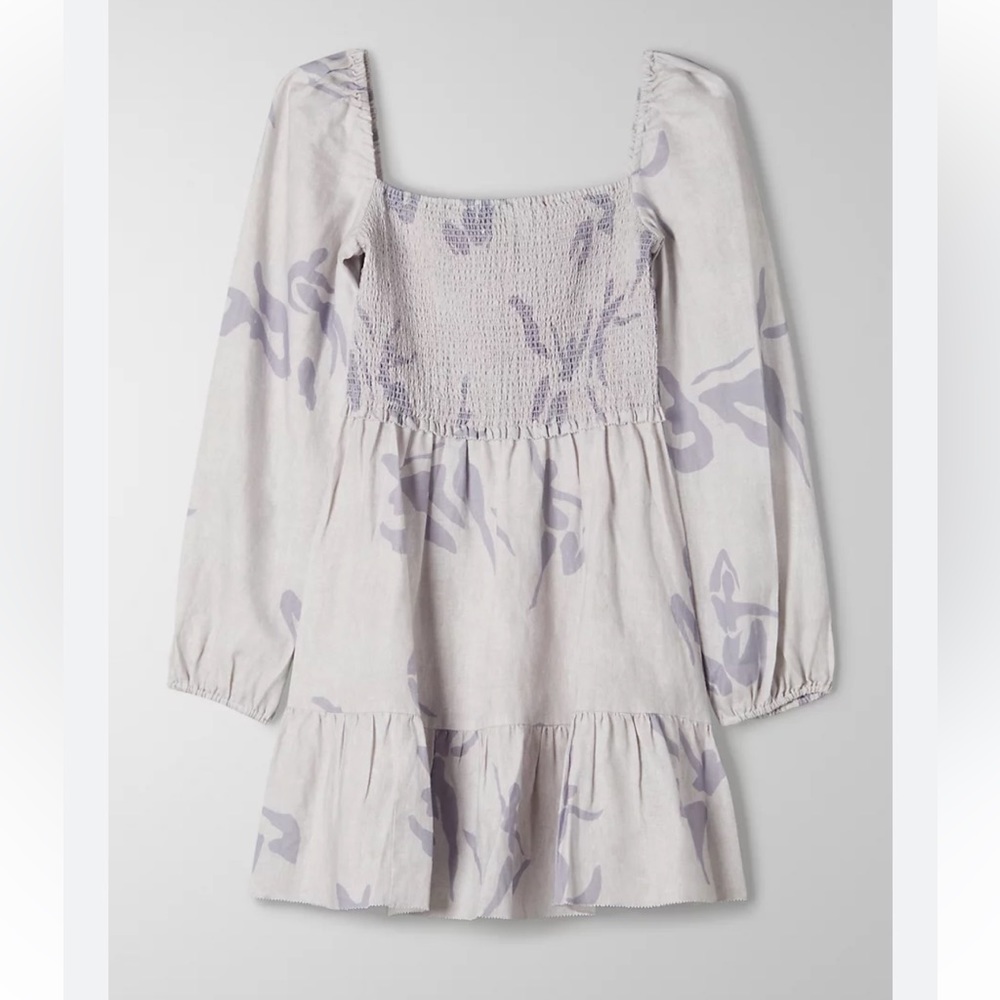Wilfred Tempest Dress — Light Birch/Gull Grey — In size XXS